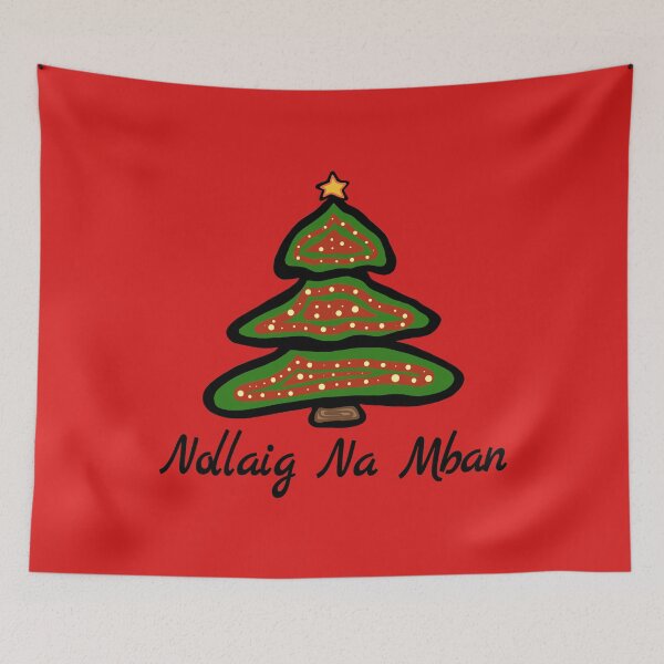 Item preview, Nollaig Na Mban Irish Christmas Tree Ireland Greeting designed and sold by MagicBoutique.