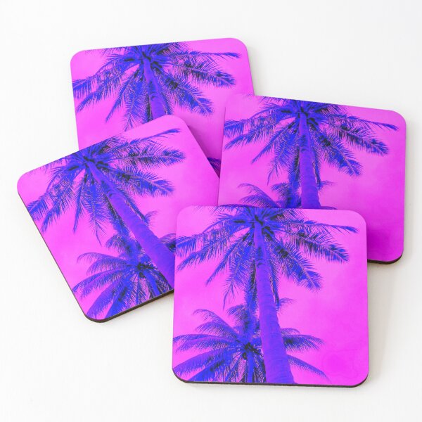 Item preview, Coconut Trees Pink Pop designed and sold by stedata.