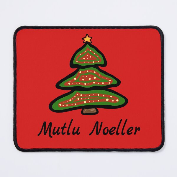 Item preview, Mutlu Noeller Turkey Christmas Tree Turkish Greeting designed and sold by MagicBoutique.