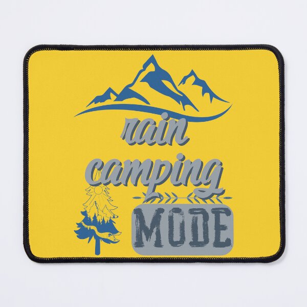 Item preview, rain camping mode, forest river sun inside tree pine designed and sold by movie-popcorn.