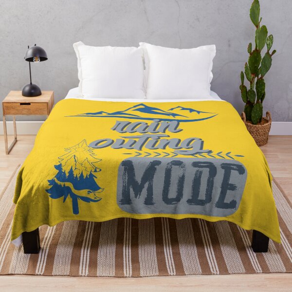 Item preview, rain outing mode, forest river sun inside tree pine designed and sold by movie-popcorn.