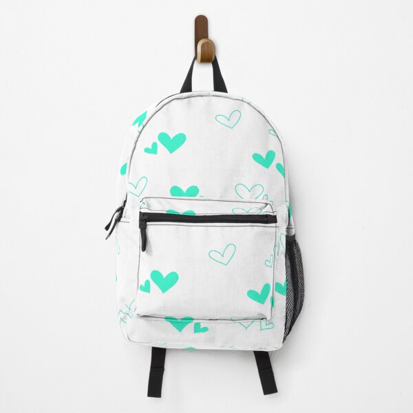 Item preview, Turquoise Valentine Heart Pattern designed and sold by risingrocket.