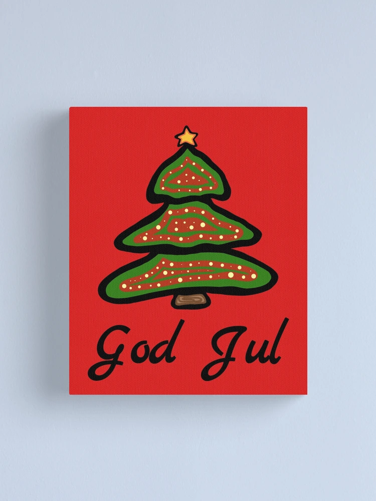 Sweden＊GOD JUL＊Christmas tapestry・* Sweden＊GOD JUL＊Christmas tapestry・* Swedish Vintage GOD JUL