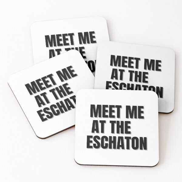 Item preview, meet me at the eschaton! designed and sold by Finds.