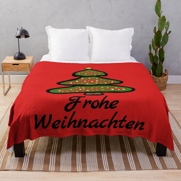 Artikelvorschau, Frohe Weihnachten Deutschland Weihnachtsbaum Deutsche Begrüßung entworfen und verkauft von MagicBoutique.