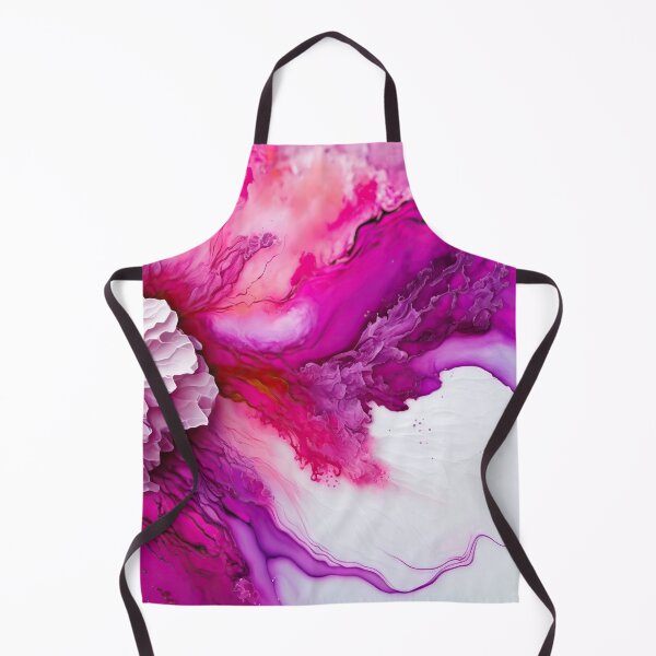 Item preview, Abstract Magenta White Watercolor Marble - Stylish Magenta Pattern designed and sold by venella.