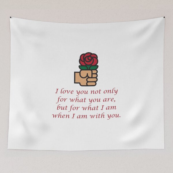 Item preview, I Love You Not Only For What You Are designed and sold by CrankyOldDude.