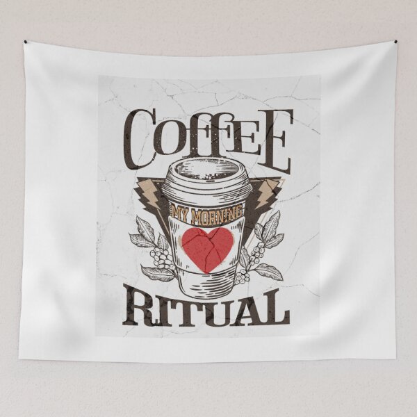 Item preview, Coffee my morning ritual designed and sold by Kuki-shop.