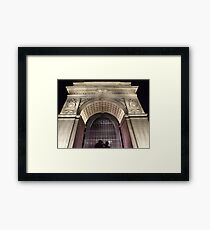 Classic Architecture, Greenwich Village, New York City Framed Print