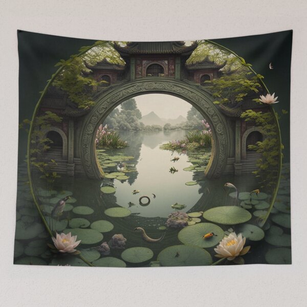 Item preview, asian lake designed and sold by Olivier Dean.