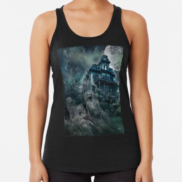 The Haunted House Paranormal Racerback Tank Top