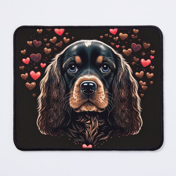 Item preview, Cute Cocker Spaniel Dog Valentine designed and sold by Juliascutecornr.