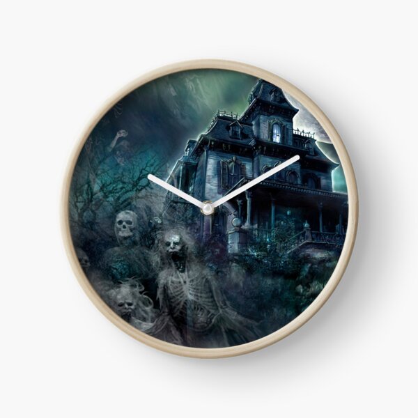 The Haunted House Paranormal Clock