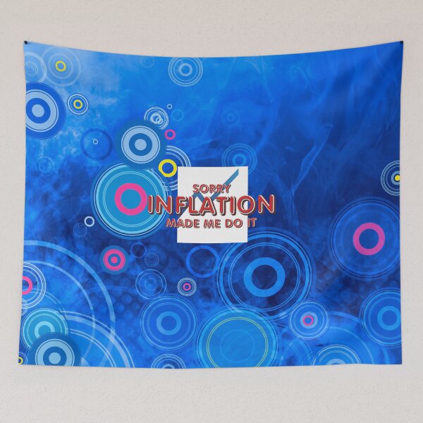 Item preview, Inflation Made Me Do It designed and sold by teepossible.