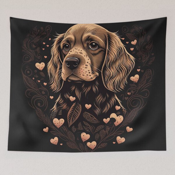 Item preview, Cocke Spaniel Dog Valentine designed and sold by Juliascutecornr.