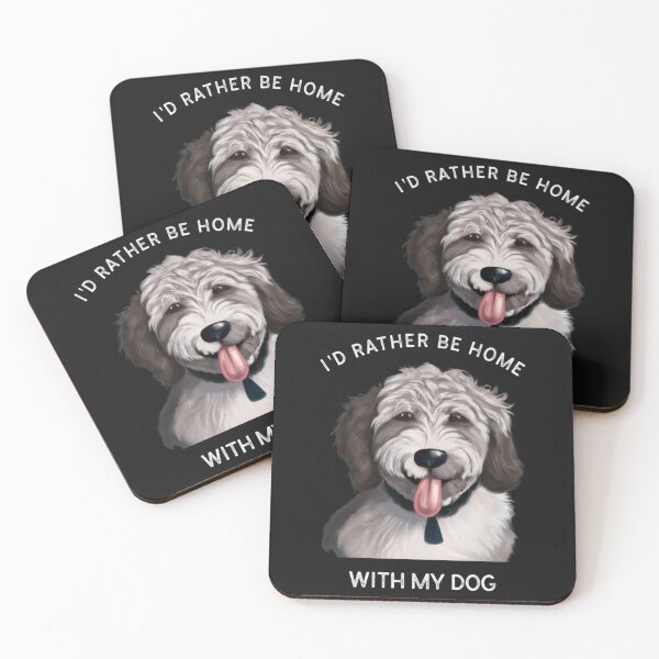 Item preview, I'd Rather Be Home With My Dog designed and sold by Fentier.