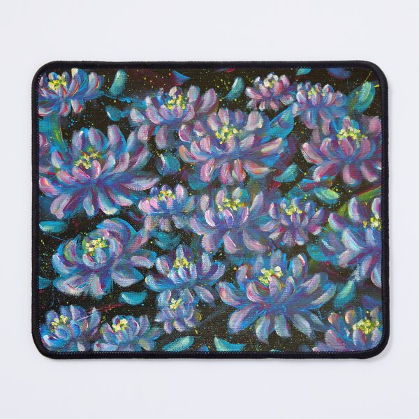 Item preview, Space flowers painting designed and sold by Misschemical.