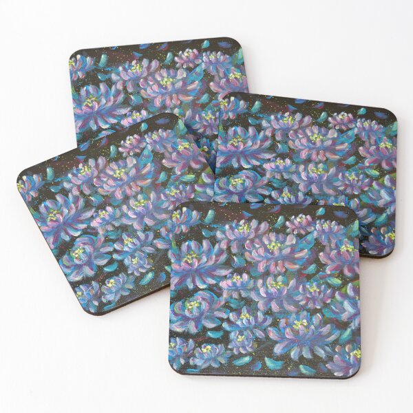 Item preview, Space flowers painting designed and sold by Misschemical.