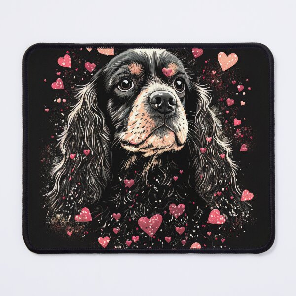 Item preview, Cute American Cocker Spaniel Dog Valentine designed and sold by Juliascutecornr.