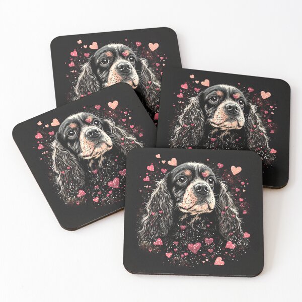 Item preview, Cute American Cocker Spaniel Dog Valentine designed and sold by Juliascutecornr.