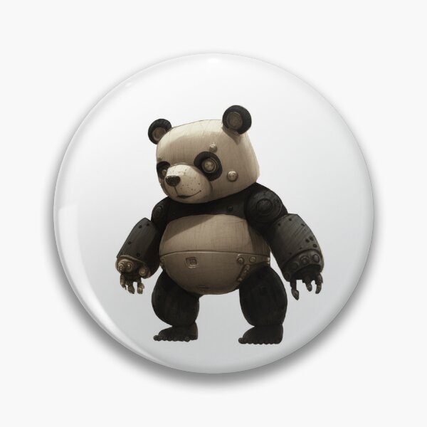 Item preview, Robo-Panda designed and sold by cyborgcreations.