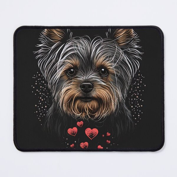 Item preview, Yorky Dog Valentine designed and sold by Juliascutecornr.