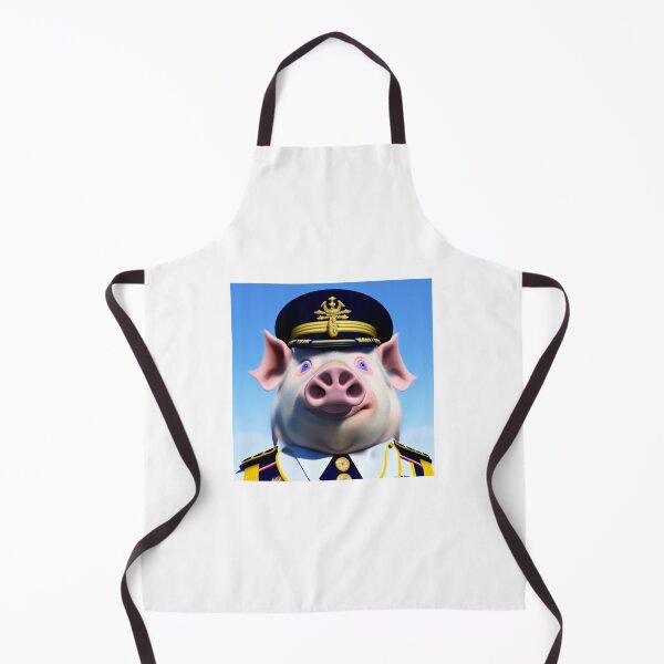 Item preview, The Piggy Pig Naval Officer designed and sold by CreepyDesigns.