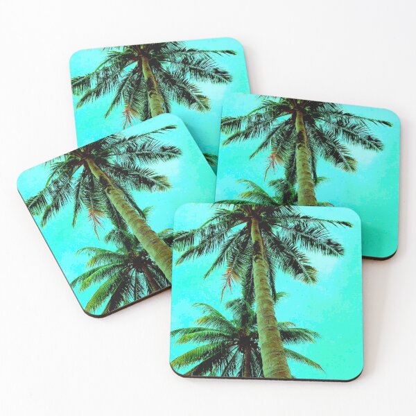Item preview, Coconut Trees Green Pop designed and sold by stedata.