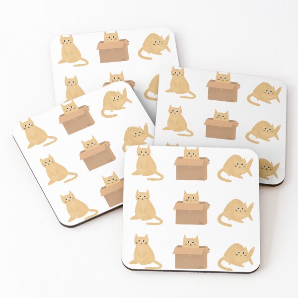Item preview, Chunky Orange Tabby Cat Doodle Pack  designed and sold by BluebellPainter.