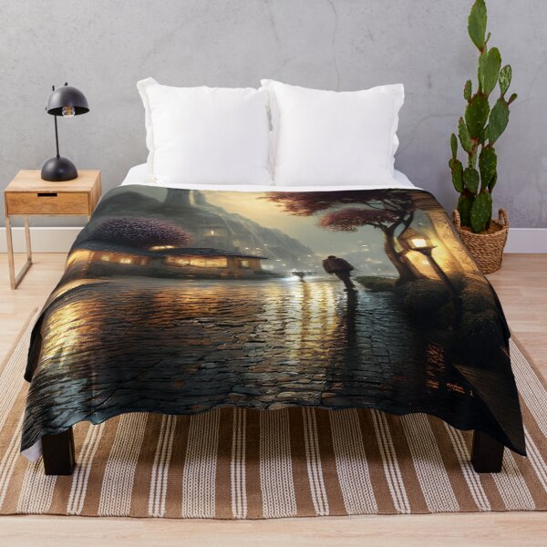 Item preview, Fantasy Town at Night designed and sold by FreeSpirit-Shop.