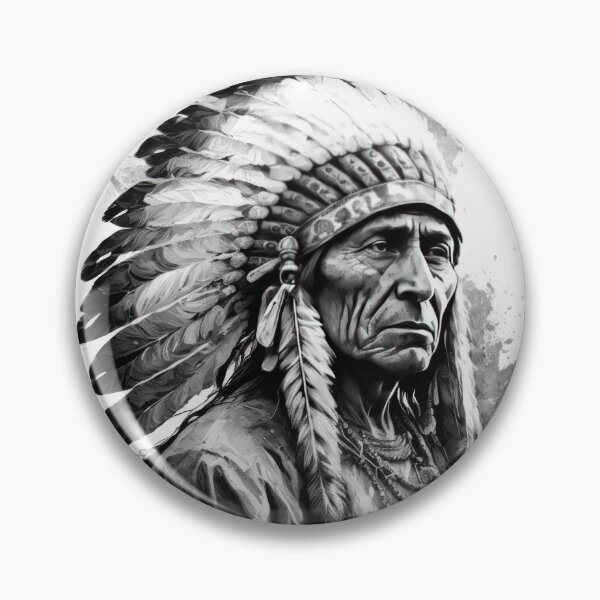 Item preview, Native American Chief  designed and sold by Vanover Designs.
