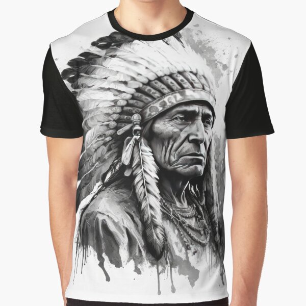 native american graphic tees