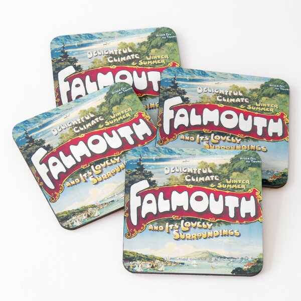 Item preview, Vintage Poster - Falmouth designed and sold by cmphotographs.