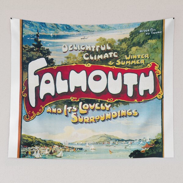 Item preview, Vintage Poster - Falmouth designed and sold by cmphotographs.