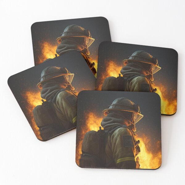 Item preview, Firefighter Fire Dark designed and sold by mannsdesign.