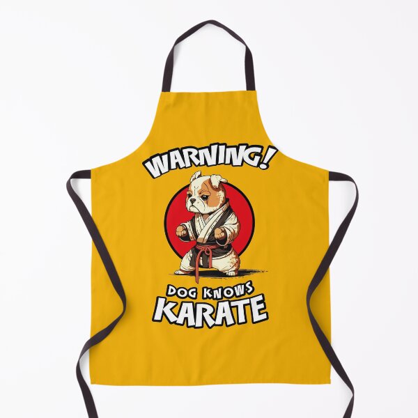 Item preview, Warning! Dog Knows Karate - Funny Warning Sign designed and sold by Odd World.