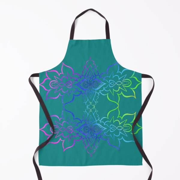 Item preview, Aqua Double Mandala designed and sold by HARSHINI maheshwaram Label.
