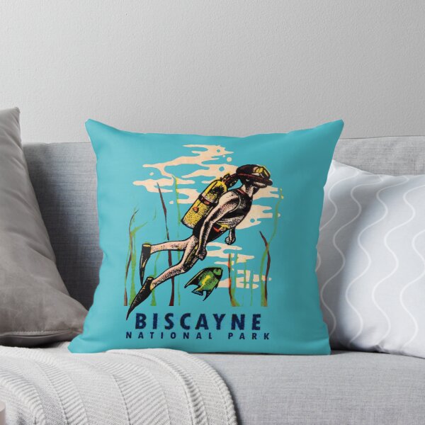 Item preview, Biscayne National Park Florida Vintage Travel Decal designed and sold by hilda74.