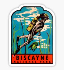 Biscayne National Park Florida Vintage Travel Decal Sticker