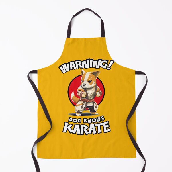 Item preview, Warning! Dog Knows Karate - Funny Warning Sign designed and sold by Odd World.