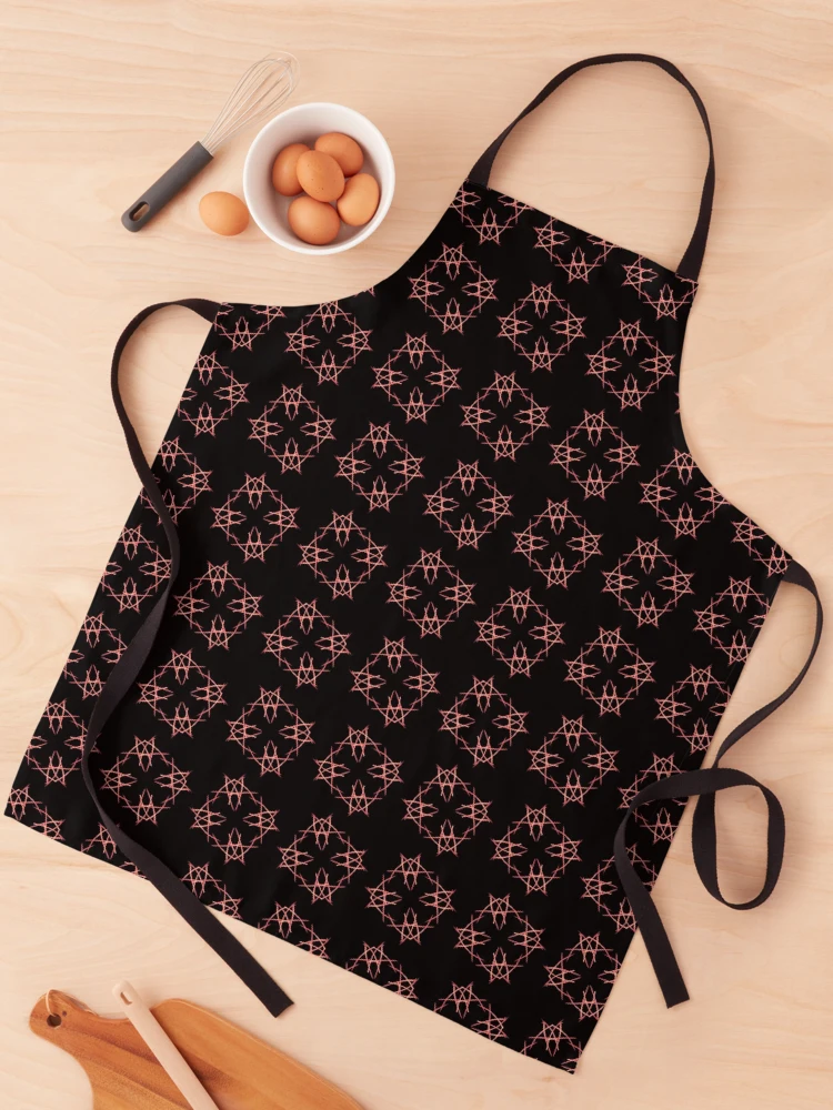 Thumbnail 1 of 6, Apron, checkered red designed and sold by Meo Design.