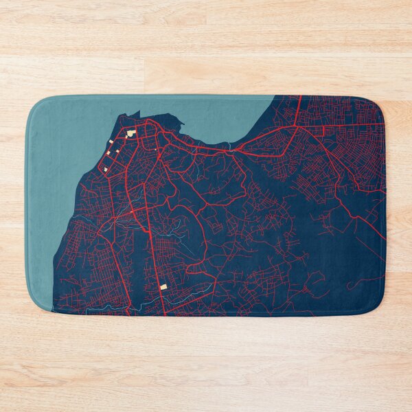 Item preview, Cabinda City Map of Angola - Hope designed and sold by deMAP.