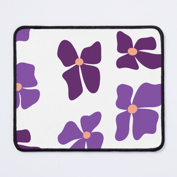 Item preview, Minimalistic Purple Flowers Set designed and sold by Gloristique.