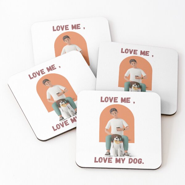 Item preview, Love me, love my dog. designed and sold by shopcom.