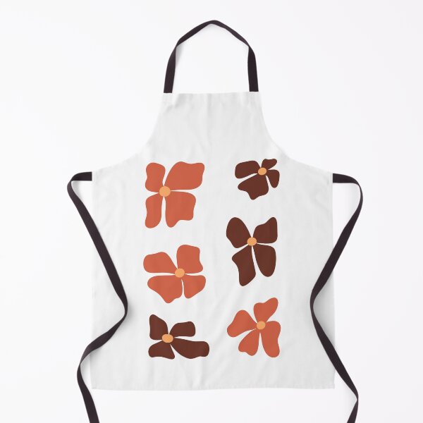 Item preview, Minimalistic Orange Flowers Set designed and sold by Gloristique.