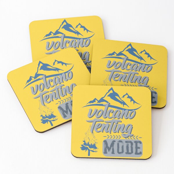 Item preview, volcano tenting mode, forest river sun inside tree pine designed and sold by movie-popcorn.