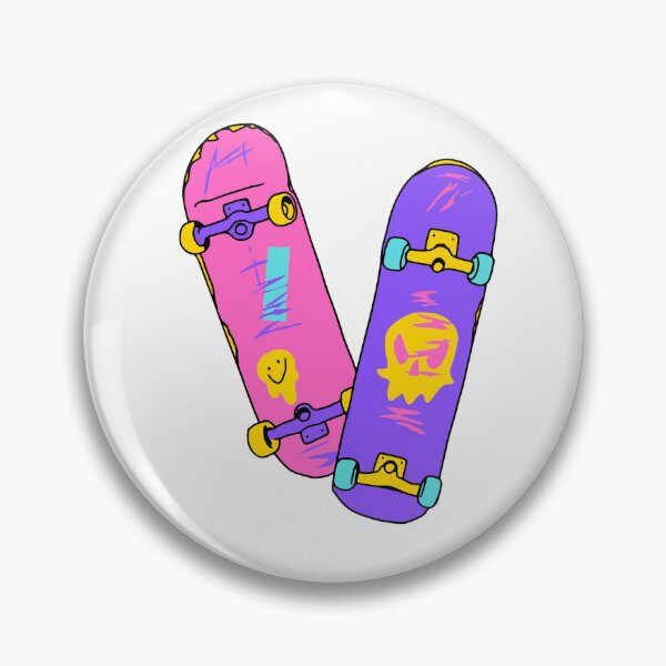 Item preview, Skate Punk 90s Skateboard Drawing Art Skull Smile Unisex Graphic Design 9 designed and sold by PeachySweetArt.