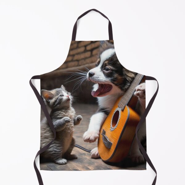 Item preview, dog playing guitar designed and sold by KLSproduct.