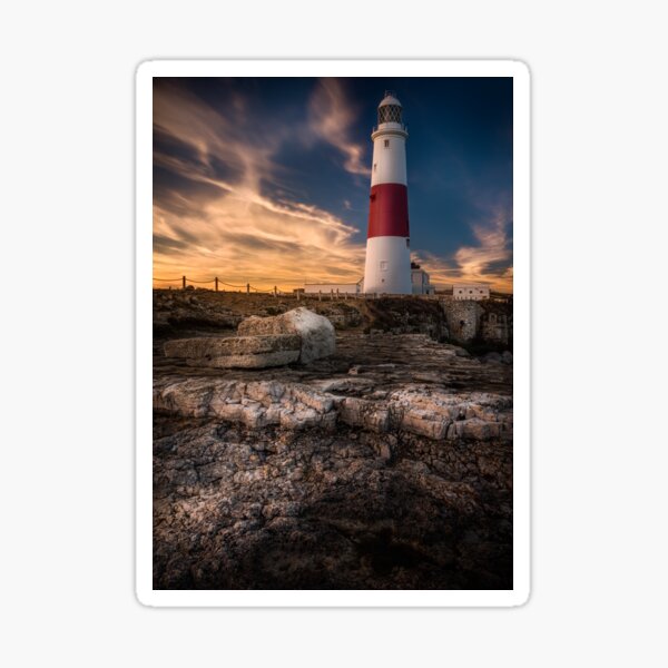 Portland Bill Lighthouse Sticker