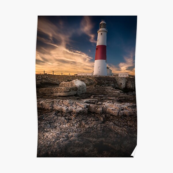 Portland Bill Lighthouse Poster